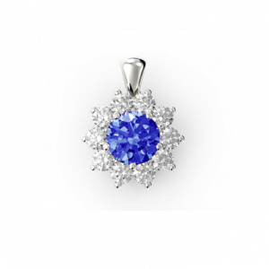 pendant tanzanite