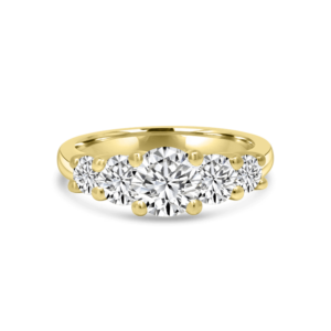 5 stone La Mer Engagement Ring