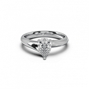 Pear Scarlett Engagement Ring-solitaire engagement ring