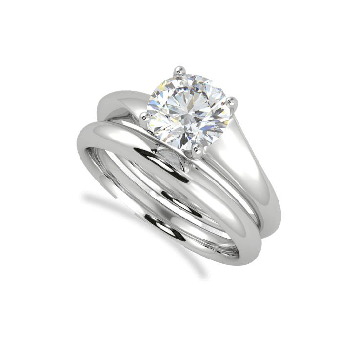 Scarlett Matching wedding band- Diamond