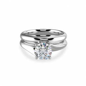 Scarlett Matching wedding band- Diamond