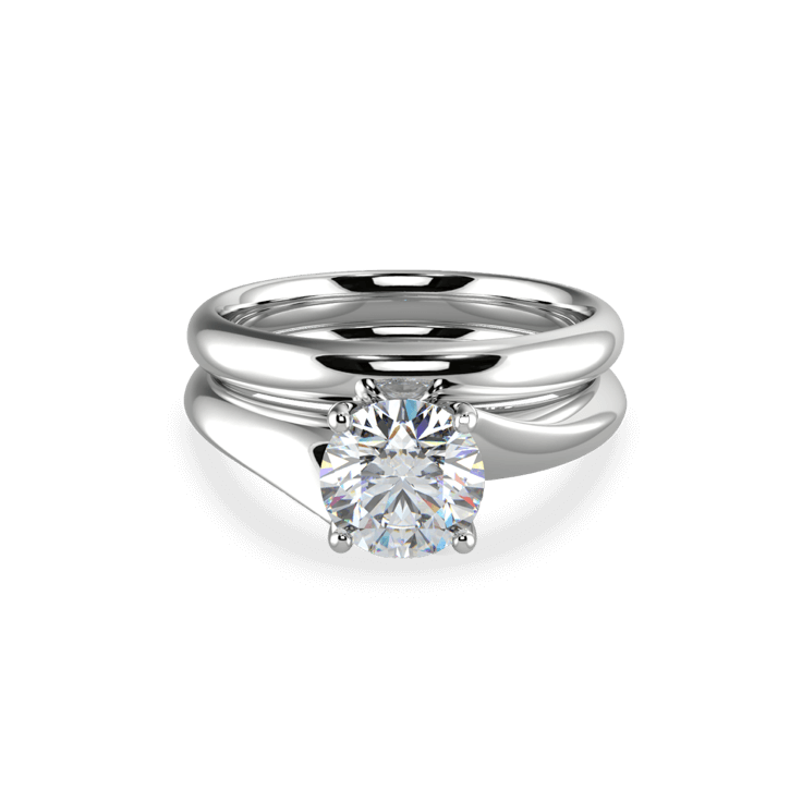 Scarlett Matching wedding band- Diamond