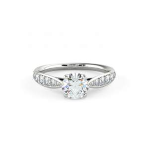 The Kay Pave engagement ring