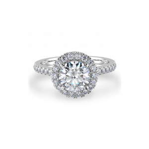 Round Halo Engagement ring - Halo Collection