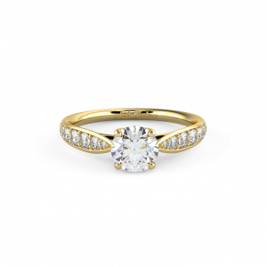 kay pave engagement ring