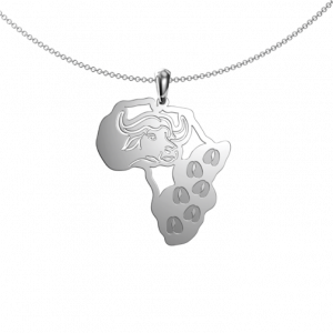 buffalo footprint map - Pendant