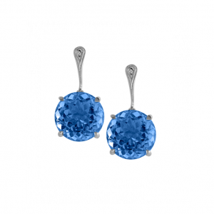 BLUE TOPAZ HOLI EARRINGS