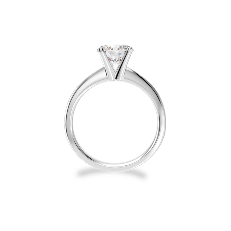 Instinct Solitaire Engagement Rings - Instinct Engagement Rings ring - Instinct side