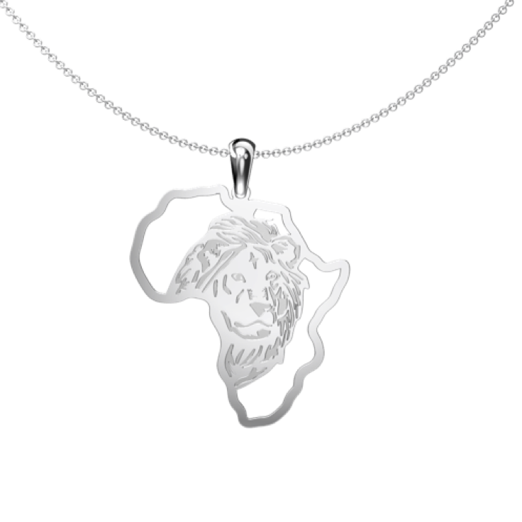 Lion African Map