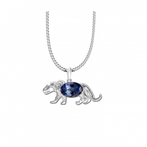 Small Leopard Pendant - Animal Jewellery