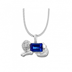 Large Lion Pendant - Animal Jewellery