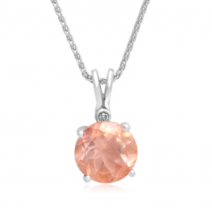 Morganite Holi Pendant