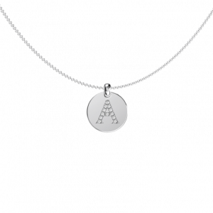Roman Initial Pendant A - Initial Collection