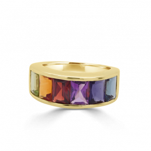 Broad Rainbow Ring Rainbow Collection