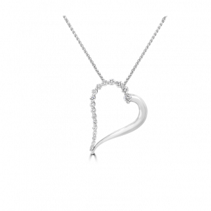 Diamond Heart Pendant - Diamond Jewellery