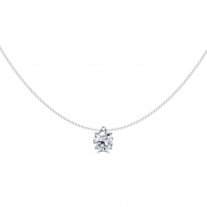 Fitted Loop Diamond Pendant - Diamond Jewellery