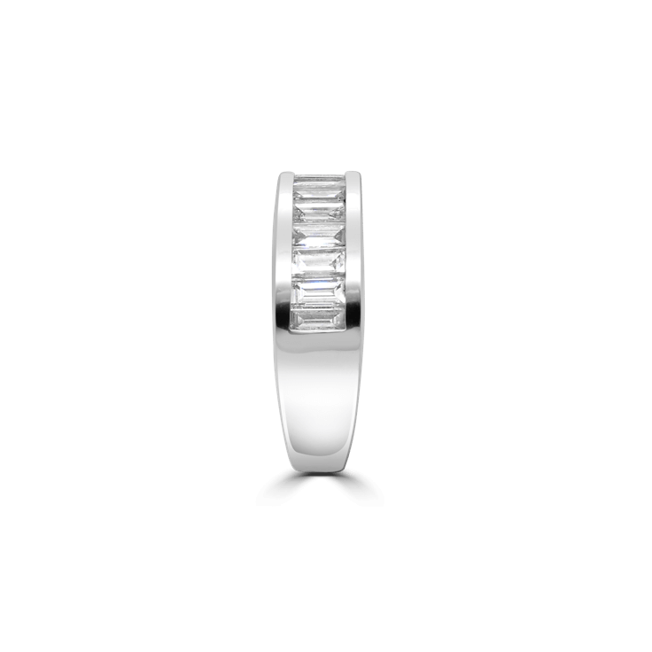 Baguette Channel Diamond Ring