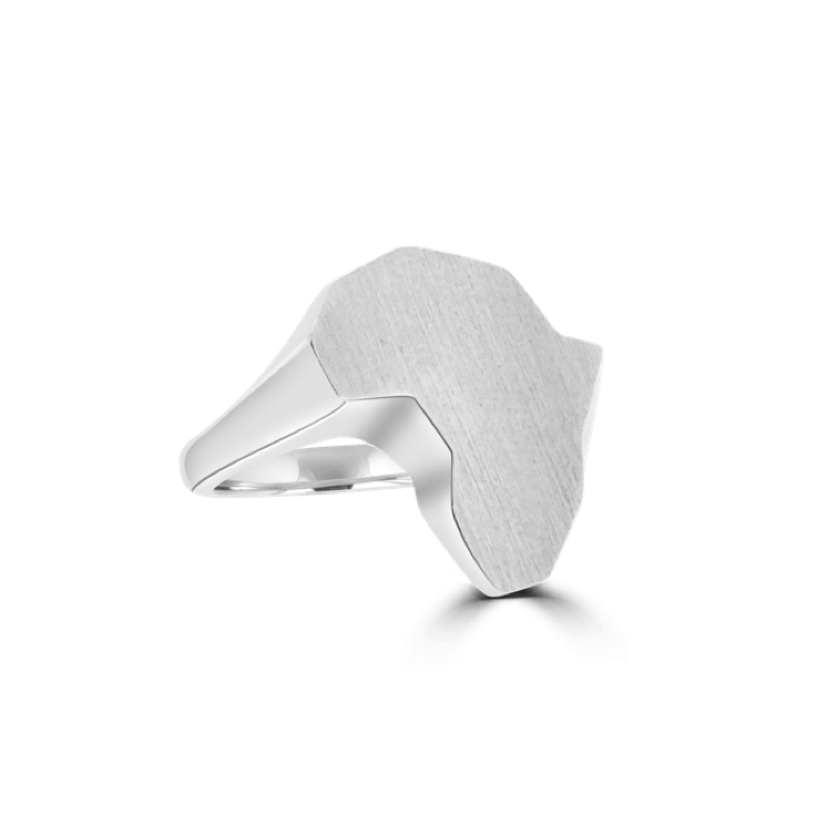 Map of Africa Signet Ring