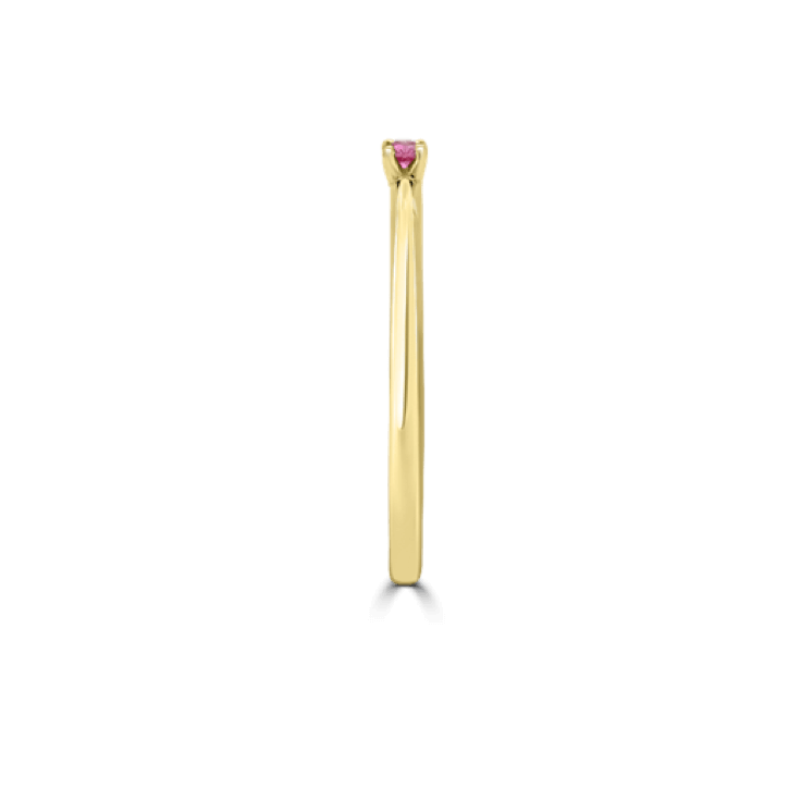 Royal Pink Sapphire Stack Ring-gemstone jewellery