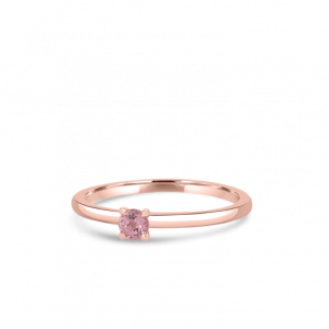 Pastel Pink Sapphire Stack Ring-gemstone jewellery
