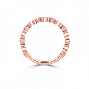 Marquise & Round Diamond Stack Ring-stack rings