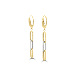 paperclip hoop earrings rolo belcher_paperclip jewellery