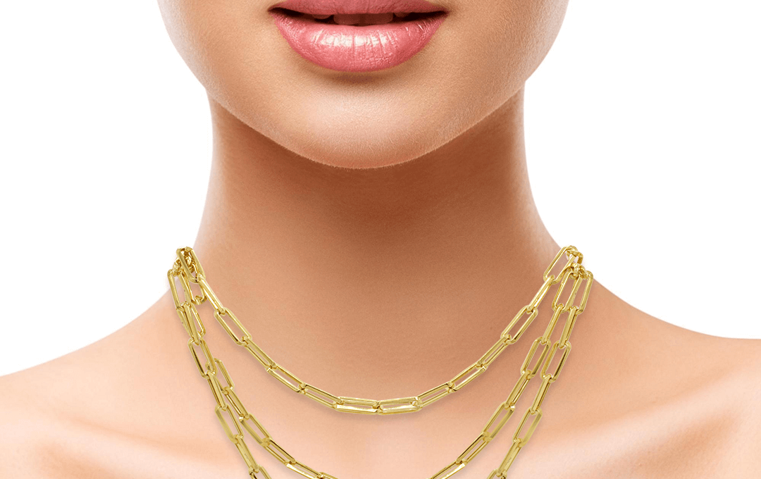 paperclip necklaces