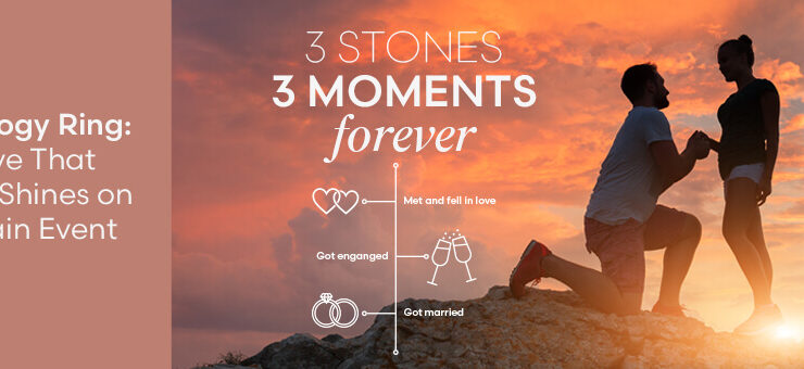 The Trilogy Engagement Ring: A Love That Always Shines on the Main Event