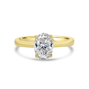 oval Instinct Solitaire engagement ring - Diamond Ring